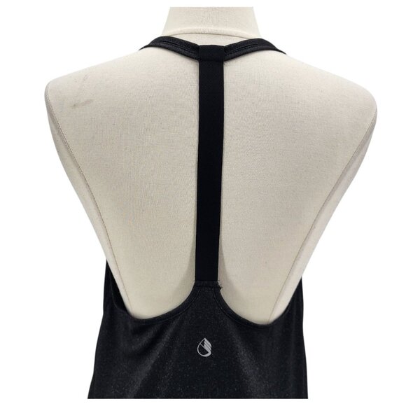NEW Icyzone Womens Medium Top Dark Heather Gray Racerback Activewear Tank Top - Picture 5 of 10